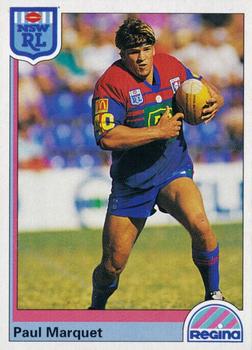 1992 Regina NSW Rugby League #73 Paul Marquet Front